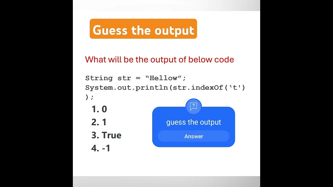 Java interview questions #shorts #youtubeshorts #java8 #java
