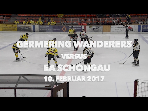 Highlights Germering Wanderers v EA Schongau Mammuts 10. Februar 2017