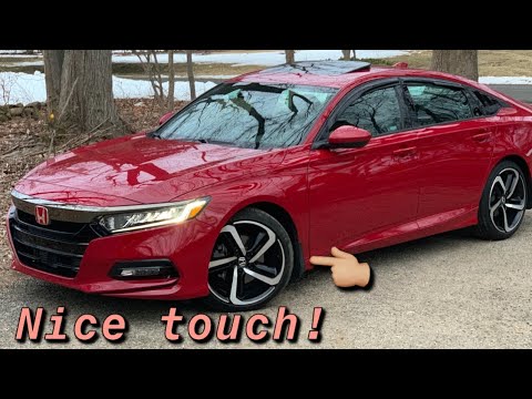 INSTALLING MUD GUARDS ON MY HONDA ACCORD 2018