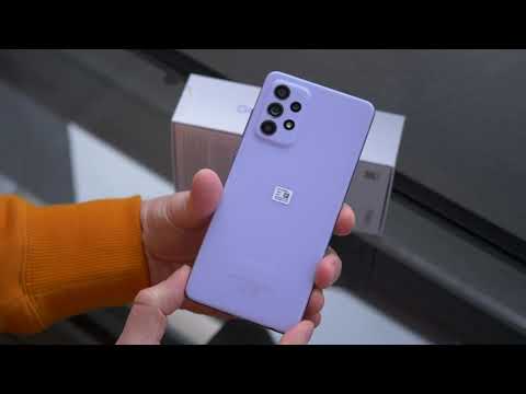 Samsung Galaxy A52 5G unboxing
