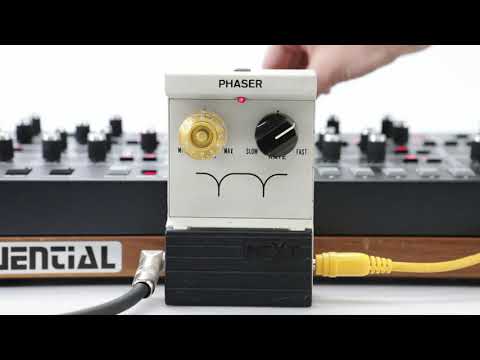 Sequential Prophet 6 With Next Phaser Pedal