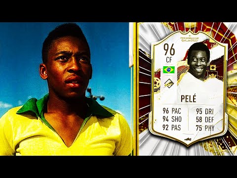 96 WORLD CUP ICON PELE PLAYER REVIEW - FIFA 23