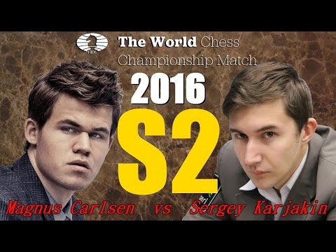 Partite Commentate di Scacchi 244 - Carlsen vs Karjakin (S2) Grossi guai a Little Italy - 2016 [C50]
