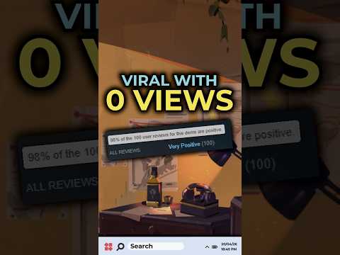 This indie game EXPLODED with 0 views #gamedev