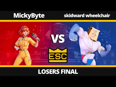 NASB @ ESC 11 - Losers Final - MickyByte (April O'Neil) Vs. skidward wheelchair (Powdered Toastman)