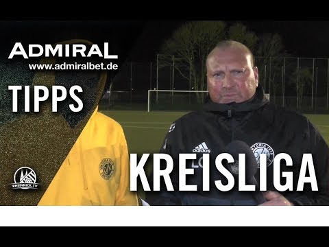 ADMIRAL-Tipps mit Luciano Giordani  und Godwin Onwuneme (DJK Viktoria Frechen II) -  Kreisliga