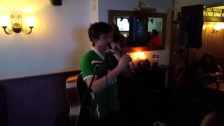 Luke Carey at the Woodman -slim shady