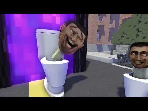 Monster School: SKIBIDI TOILET ATTACK AND ENGINEER TOILET VS CAMERA HEAD-Minecraft Animation