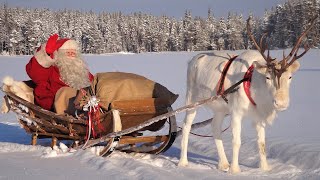Weihnachtsmann Video für Familien Aufbruch des Weihnachtsmanns Lappland Finnland Santa Claus