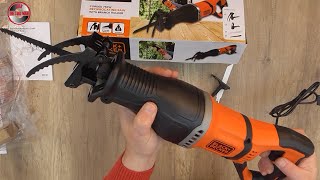 Unboxing Black & Decker BES301 750W Reciprocating Saw with Branch Holder - Bob The Tool Man