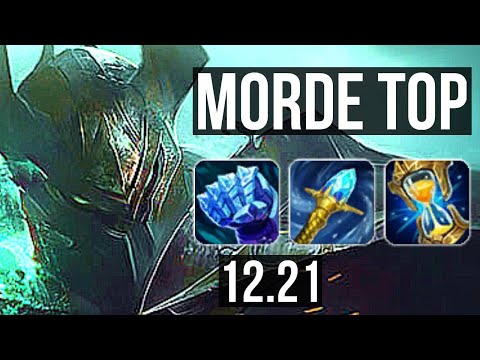 MORDEKAISER vs HEIMERDINGER (TOP) | 8/1/2, 600+ games, 1.1M mastery, Legendary | EUW Master | 12.21