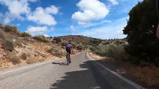 Elounda 1st ride, village on top
