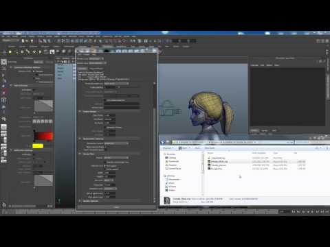 Render setup for TIFF in Maya