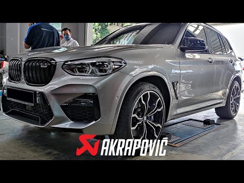BMW X3M AKRAPOVIC EXHAUST | THE M3 IN SUV FORM
