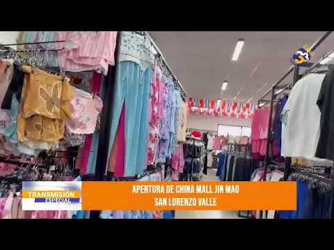 #ENVIVO | Apertura de China Mall Jin Mao. San Lorenzo Valle.