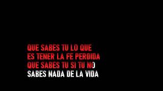 Luis Miguel - Que Sabes Tu - Karaoke