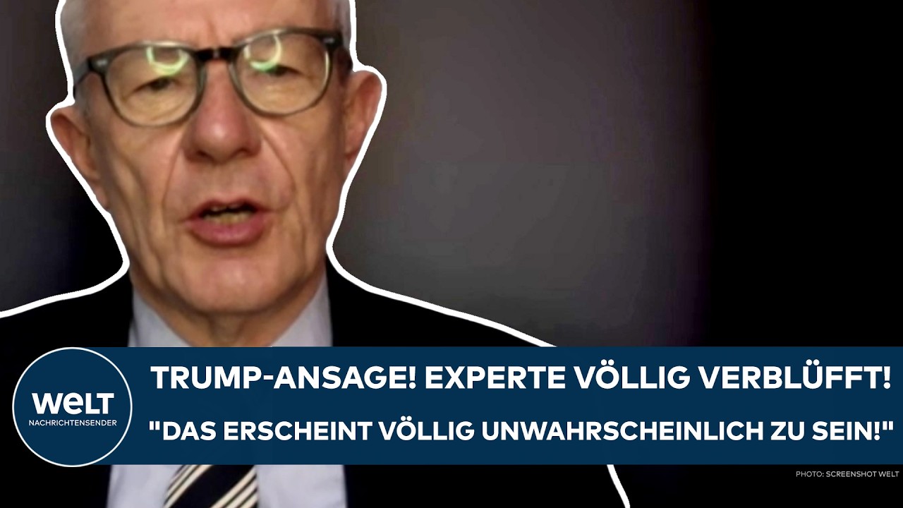 IRAN-KRIEG: Trump-Ansage! Experte völlig verblüfft! "Das erscheint völlig unwahrscheinlich zu sein!"