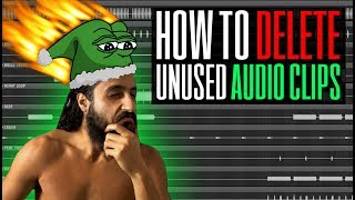 How to Remove / Delete / Purge Unused Audio Clips in FL Studio 12