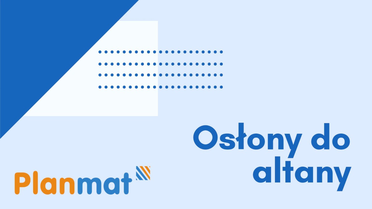 PLANMAT - Osłony do altany