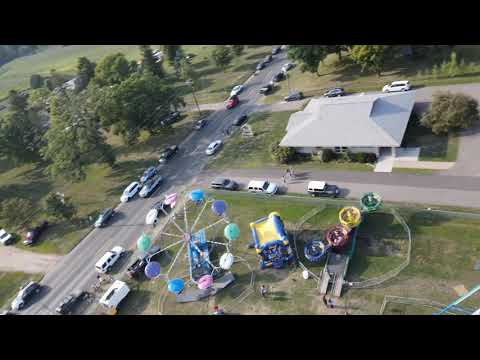 A quick flyover of the Fair and progress at Grantsburg Schools