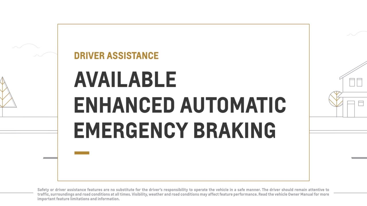 How Enhanced Automatic Emergency Braking Works | Chevrolet