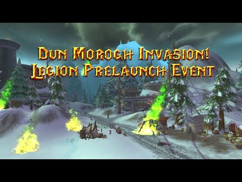 Mel and the Dun Morogh Invasion of the Legion Prelaunch Event!