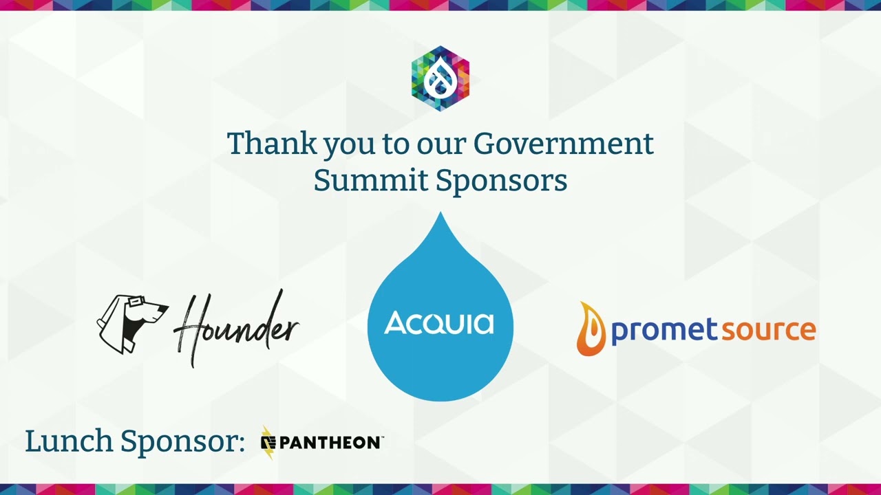 Government Summit pt1 | DrupalCon Atlanta 2025
