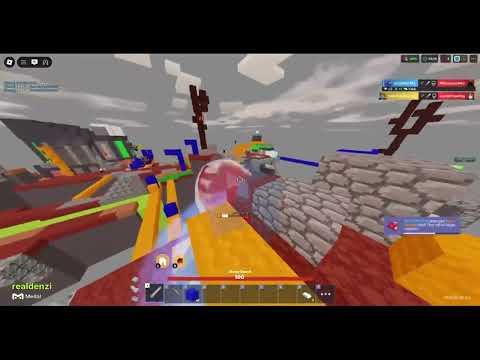 "Denzi's KA settings are so broken" 🤡🔫 || Roblox Bedwars