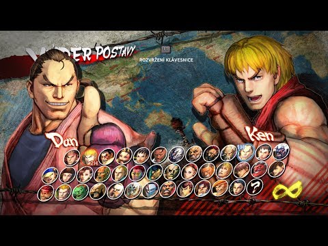 Dan Hibiki vs Ken Masters, Ultra Street Fighter 4, usf4, Ultra Street Fighter IV, Capcom, PC game