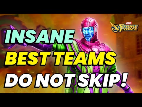 DO NOT SKIP! INSANE MUST BUILD TEAMS TO BEAT THIS GAME! PROVEN SUCCESS F2P | MARVEL Strike Force