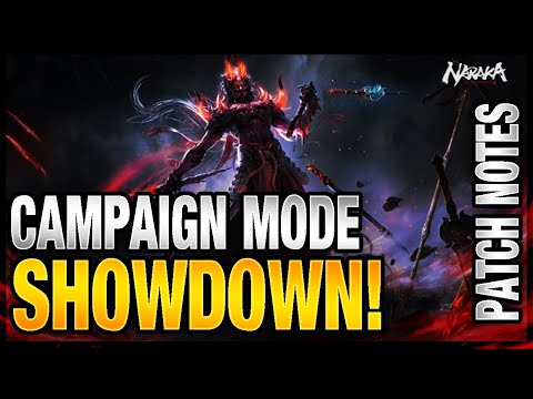 CAMPAIGN MODE IS HERE! | Naraka Bladepoint Patch Notes Breakdown