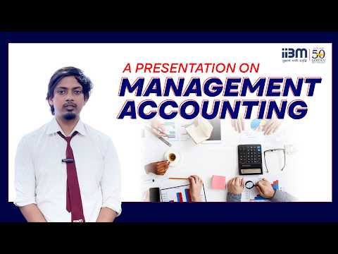 A Presentation on Management Accounting by Kumar Tushan Singh, MBA 2nd Sem. #iibmpatna