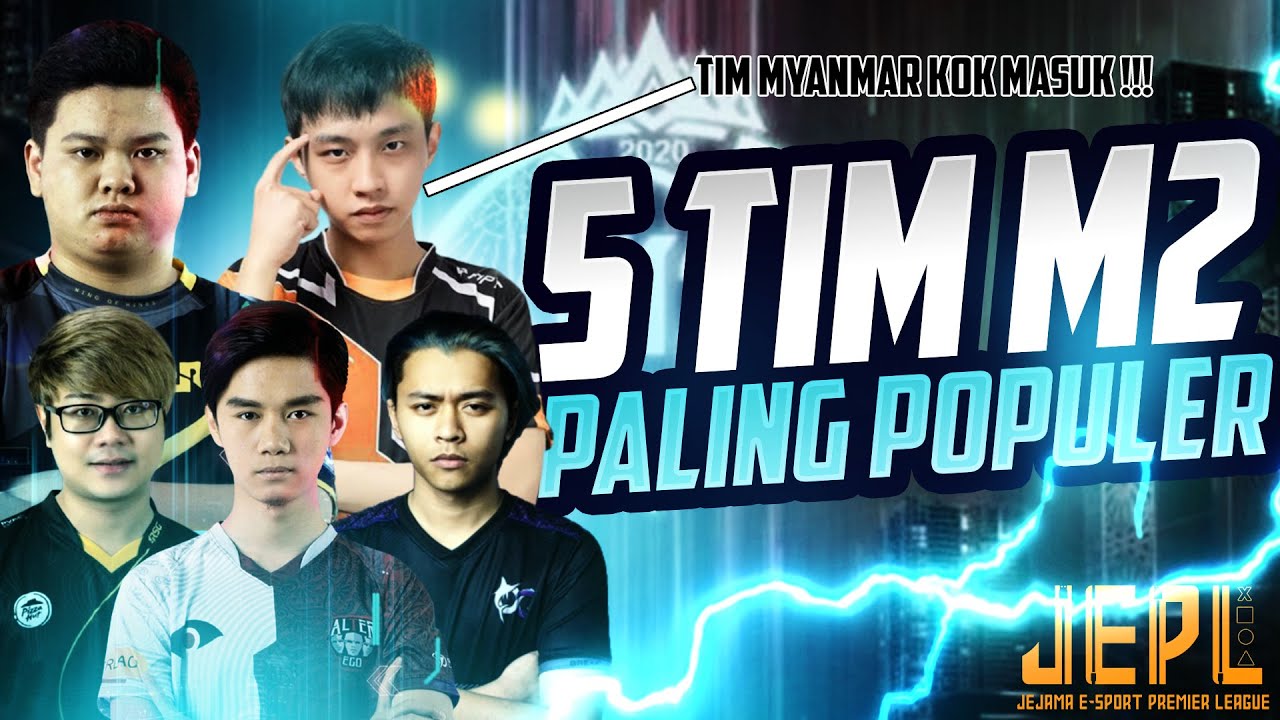 MOST FAMOUS M2 TEAM - eSports list