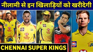 IPL 2021 CSK Target Players | Chennai Super Kings Will Buy These 5 Players For IPL 2021 Mini Auction