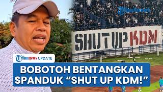 Respons Dedi Mulyadi seusai Bobotoh Bentangkan Spanduk 