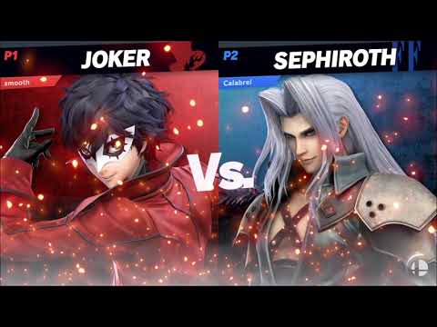 Calabrel (Sephiroth) vs Smooth (Joker) 2 - Smash Ultimate 10.1.0