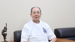 【王貞治】ユニクロ＆ドジャースの野球教室などの取り組みにメッセージ！