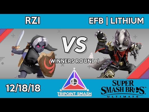 Tripoint Smash 39 - Winners Round 1 - RZI (Young Link) Vs. EFB | Lithium (Wolf)