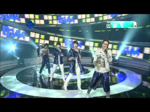 【BeWonderful】110428 B1A4 M!Countdown　OK