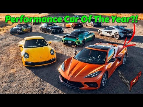 2020 C8 CORVETTE is WINNING awards ALREADY! PERFORMANCE car of the year! HIGH wing info and MORE!