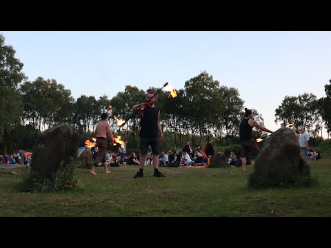 Nine Ladies Stone Circle Solstice