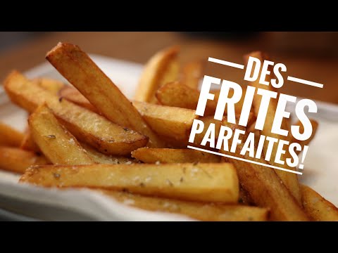 Crispy Homemade Belgian Fries