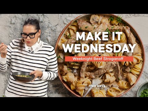 The beef stroganoff you WON’T be expecting! | #MakeItWednesday | Marion’s Kitchen
