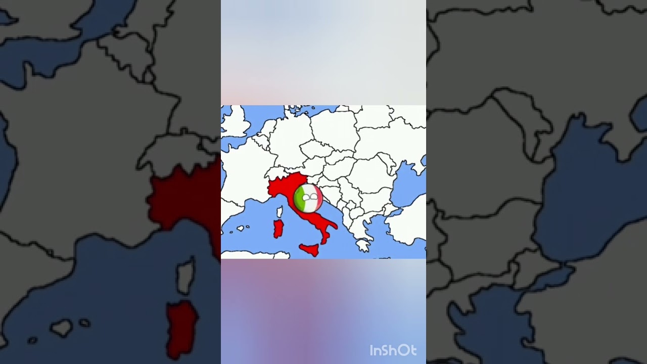 mmm Italy... #mapping #shorts #countryballs