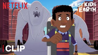 Quint's Battle with Grrravel 🌏 The Last Kids on Earth Book 2 | Netflix Futures