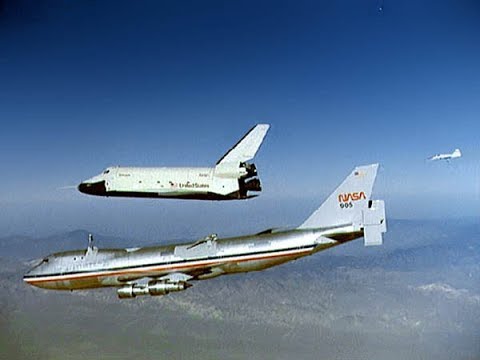 Space Shuttle Enterprise 1st Test Flight August 12 1977