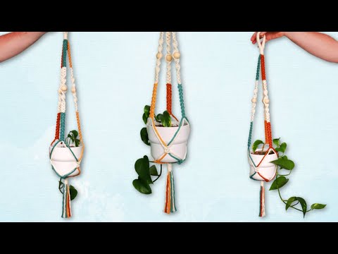 How To Make a DIY Fall Macrame Flower Wreath