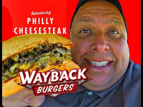 WAYBACK BURGERS® Philly Cheesesteak REVIEW!