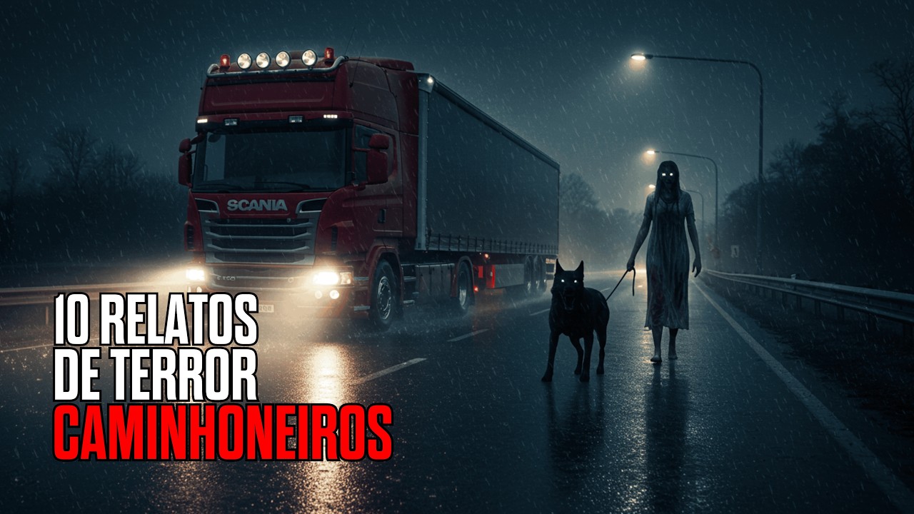 10 RELATOS PERTURBADORES DE CAMINHONEIROS | HISTÓRIAS REAIS DE TERROR