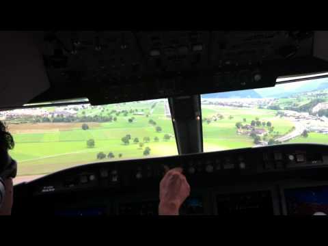 Approach for landing into Buochs